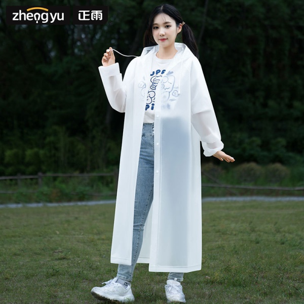 一次性雨衣长全身透明加厚防暴雨便携女成人防水骑行户外学生男