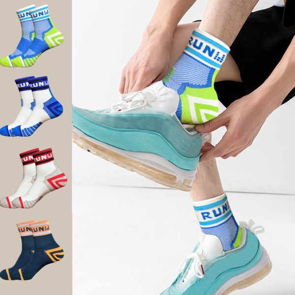 棉袜女男透气袜运动跑步袜篮球长跑登山保暖舒适压力短袜子