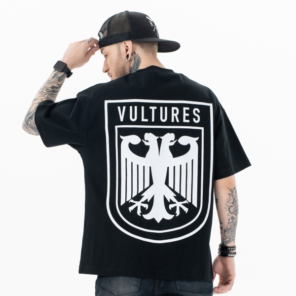 澜海男装|2025春夏新品潮牌侃爷音乐专辑联名嘻哈重磅街头短袖T恤