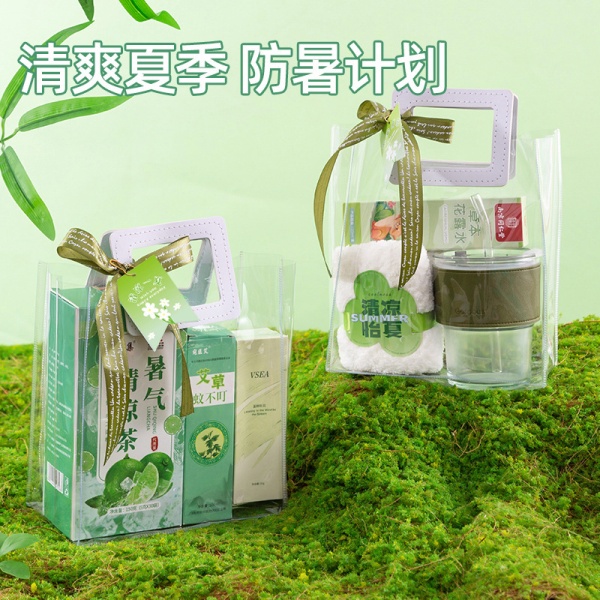 夏季防暑套装大礼包清凉礼袋伴手礼送客户员工入职礼物实用小礼品