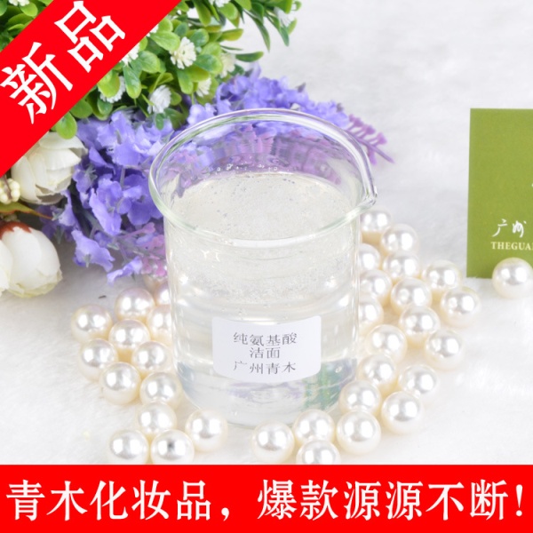 山茶花纯氨基酸保湿洗面奶 洁面霜 化妆品 透明质酸温和洁面啫喱