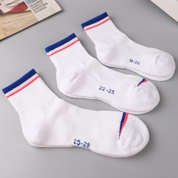 加厚毛巾底羽毛球棉袜子男女亲子中大童运动户外跑步网球中筒吸汗