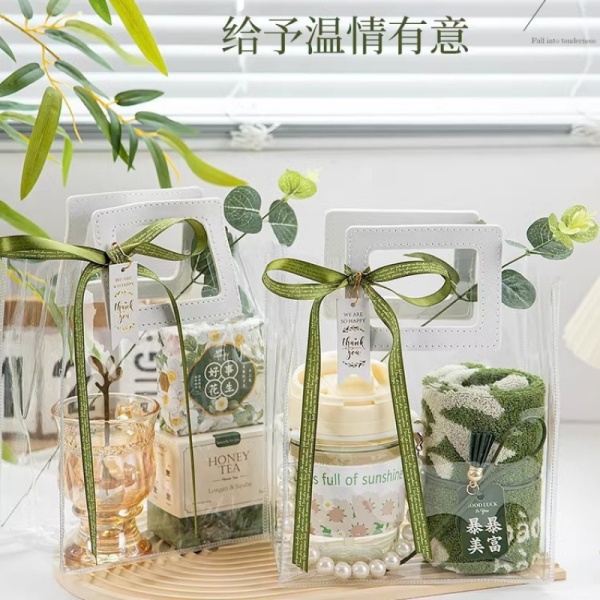 夏日清凉夏季伴手礼袋水杯防暑降温用品实用员工团建送礼包套装