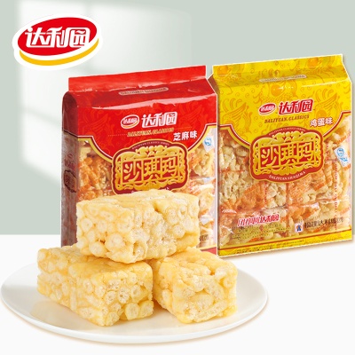 【达利园沙琪玛160g】传统糕点零食休闲小吃点心批发