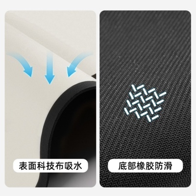 蜡笔小新浴室地垫硅藻泥脚垫厕所门口厨房卫生间防滑垫地毯吸水垫