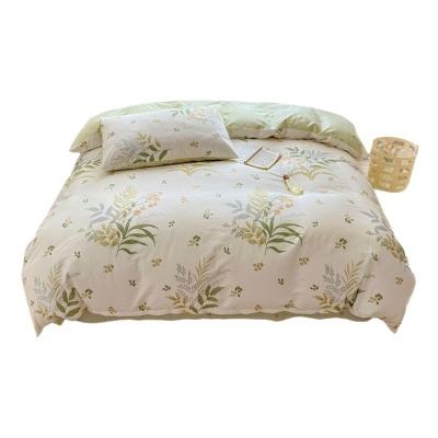 全棉床上四件套2025新款四季纯棉用品床纯棉被套单件家用被套