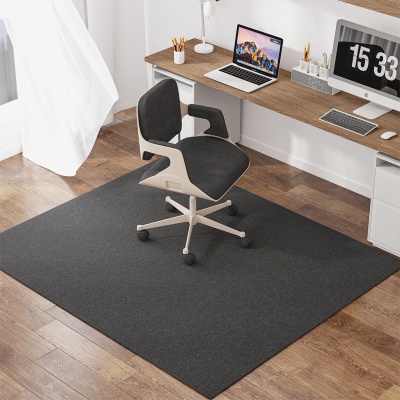 电脑椅地垫长方形垫子书房防滑转椅耐脏椅子滑轮家用书桌防磨地毯