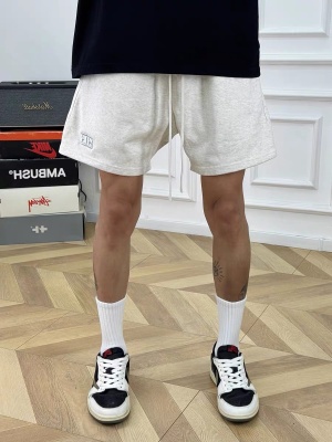 夏季华棉美式四分短裤男痞帅运动篮球三分裤子发泡休闲宽松大裤衩