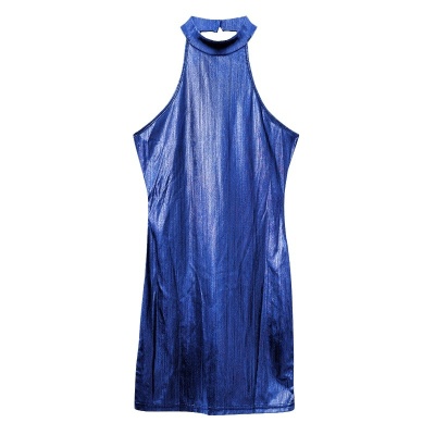 女装加工定制吊带背心连衣裙带胸垫亚马逊欧美外贸跨境小批量定制