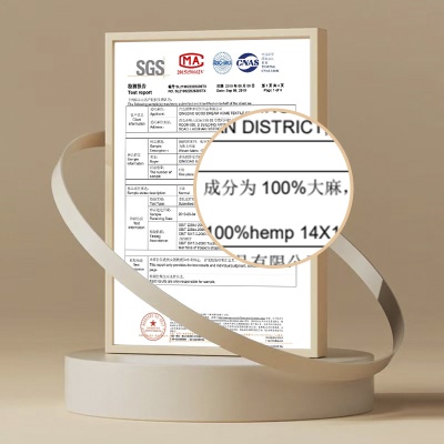 100大麻床单被套床上用品外贸轻奢夏裸睡水洗纯汉麻雨露麻四件套