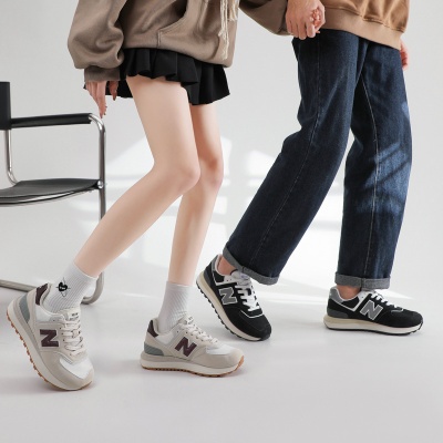 春秋新百伦酷跑经典N字增高574运动鞋户外休闲百搭情侣款运动鞋女