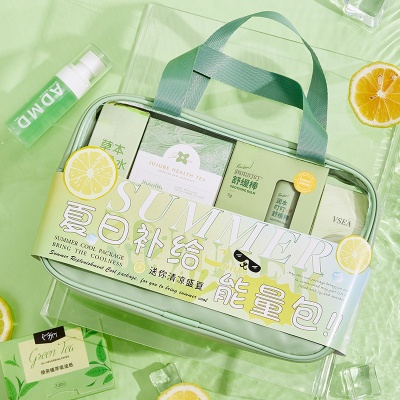 夏日清凉礼盒伴手礼实用礼品防暑降温套装公司团建入职大礼包