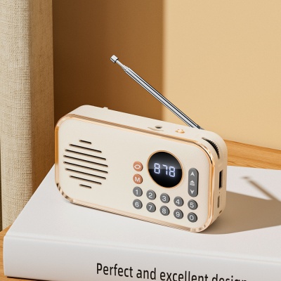 新款老年人收音机蓝牙音箱插卡U盘便携式音乐广播随身听蓝牙音响