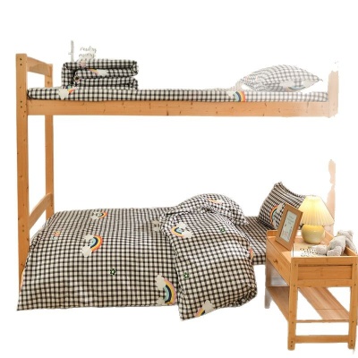 学生宿舍三件套寝室被褥整套六件套单人床被子垫子学校床上用品