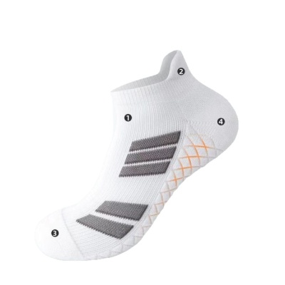 专业运动袜子男秋季防臭春夏户外跑步毛巾底吸汗男士短袜学生舒适