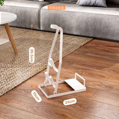 日式吸尘器收纳架免打孔吸尘器支架拖把架批家居用品整理置物架