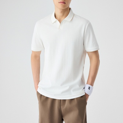 墨麦客男装索罗娜凉感抑菌polo衫男2025夏新款撞色男士短袖71800.