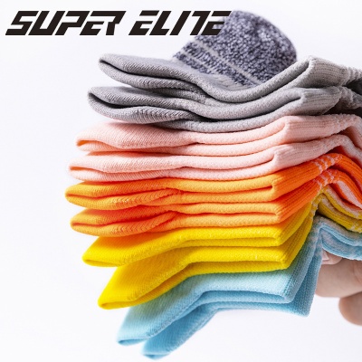 2023夏季速干跑步袜 男女情侣多彩运动袜 船袜浅口健身户外短筒袜