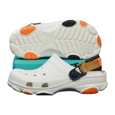 cross明星同款经典特林洞洞鞋男户外沙滩鞋包头轻便防滑情侣凉拖