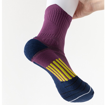 跨境47大码男款实战篮球袜中筒专业毛巾底跑步袜户外运动袜子大码