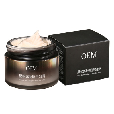 抖音爆款黑松露胶原贵妇膏OEM 保湿润肤遮瑕提亮面部面霜贴牌代工