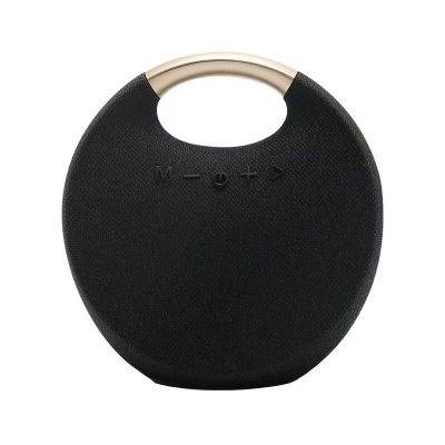 跨境礼品蓝牙小音响布艺手提户外便携无线音箱低音炮桌面家用喇叭