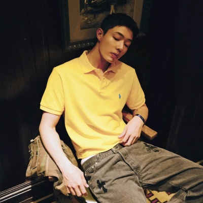 新款2025夏季经典小马标刺绣logo简约休闲男女情侣同款短袖polo衫