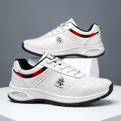 2025年新款跨境大码男士运动休闲防滑软底跑步鞋户外百搭健步鞋