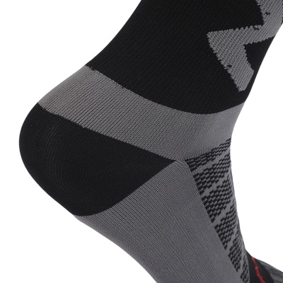 户外运动袜子男中筒骑行通用防滑吸汗透气速干袜山地车公路车长袜