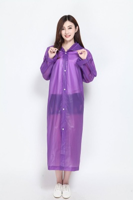 男女款EVA非一次性透明成人雨衣户外骑行电动车雨披斗篷厂家批发