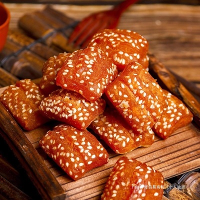 老式果子蜜糖角蜜三刀芝麻果八喜羊角蜜糕点心零食品怀旧特产河南