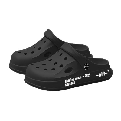 潮流洞洞鞋男款夏季外穿踩屎感防滑两用包头拖鞋运动休闲沙滩拖