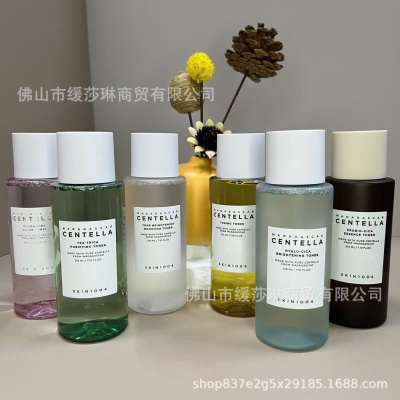 跨境SKIN1004积雪草益生菌玫瑰盐焕白茶树透明质新品爽肤水210ml