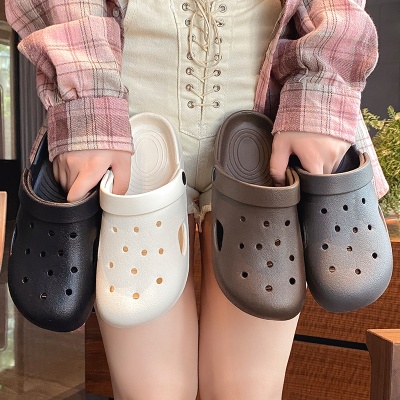 水乐园洞洞鞋女鞋居家拖鞋防滑洗浴室软底轻便外穿拖鞋男超市批发