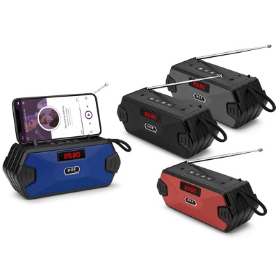 HF-F216新款无线蓝牙音响手机支架天线收音机便携式TWS手提小音箱