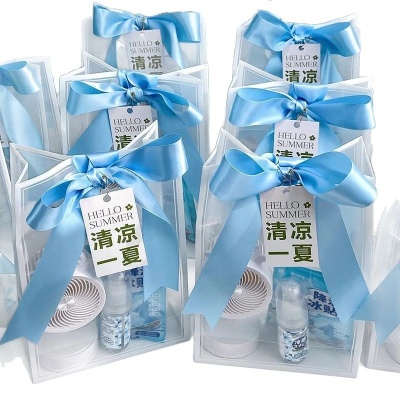 夏日清凉礼盒套装公司送客户员工高温福利夏季防暑降温实用礼品包