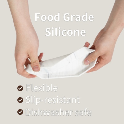 蚁巢 硅胶收纳托盘八边形浴室厨房客厅梳妆台桌面收纳盒大理石纹