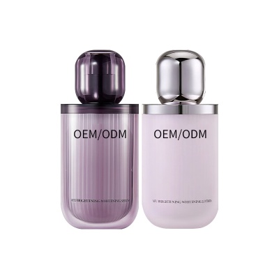 美白水乳护肤品套装加工贴牌保湿亢氧去黄提亮熬夜急救化妆品定制