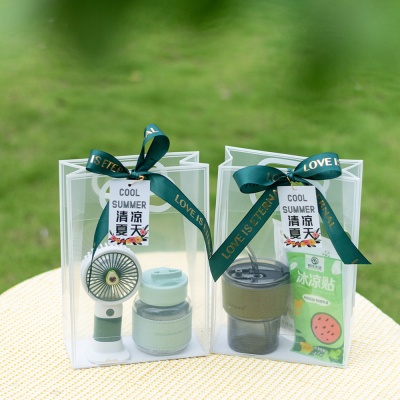 新款夏季防暑套装清凉降温伴手礼送客户员工入职实用小礼品福利
