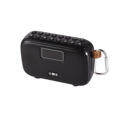 小霸王D98无线蓝牙音箱户外小音响选歌插卡插U盘调频收音机