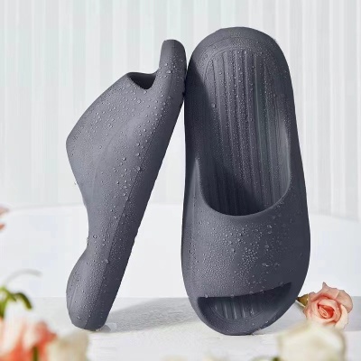 生活高级情侣凉拖鞋男居家室内夏季浴室厚底踩屎感面包鞋酒店浴室