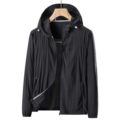 鸟家同款防晒衣男夏季超薄透气冰丝防紫外线皮肤衣女户外运动外套