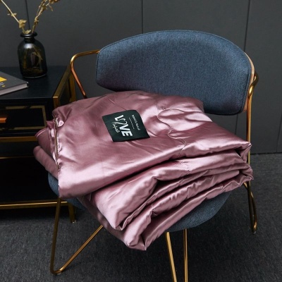 夏凉被三件套空调被四件套冰丝薄被子夏季学生宿舍可水洗一件批发