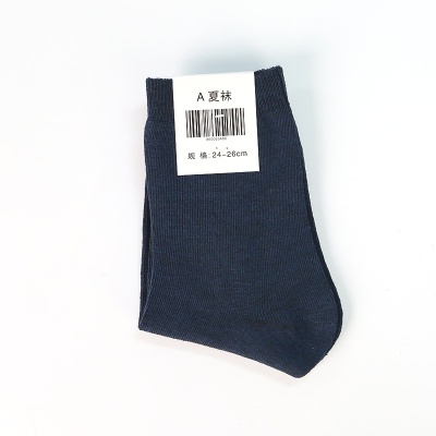 厂家直销军训袜子制式夏袜冬袜中筒耐磨黑色藏蓝户外跑步袜子训练