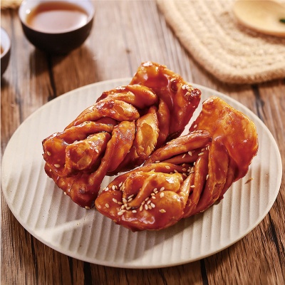 台湾进口台竹乡蜜麻花248g黑糖蜂蜜零食小吃大麻花特产网红伴手礼