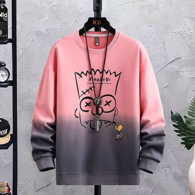 新款运动男士卫衣休闲春秋季套头时尚潮流长袖青少年学生宽松上衣