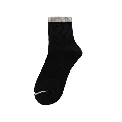 四季款男士中筒棉袜吸汗透气舒适运动袜跑步跳绳户外训练袜子批发