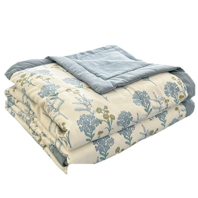 A类母婴级夏被空调被家用夏被四件套三件套可机洗 被子春秋轻薄