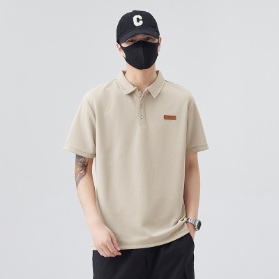 短袖POLO衫男夏季新款抗菌透气舒适半袖体恤青年时尚百搭上衣男装