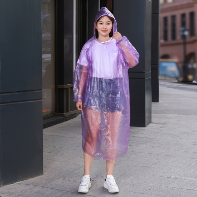 一次性雨衣套头骑行临时应急使用男女通用加大特大背包旅行雨衣